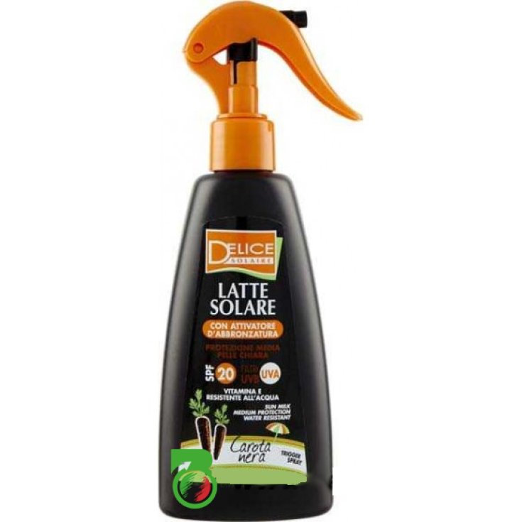 Sun Milk Spray Black Carrot SPF20 DELICE Solaire 200ml