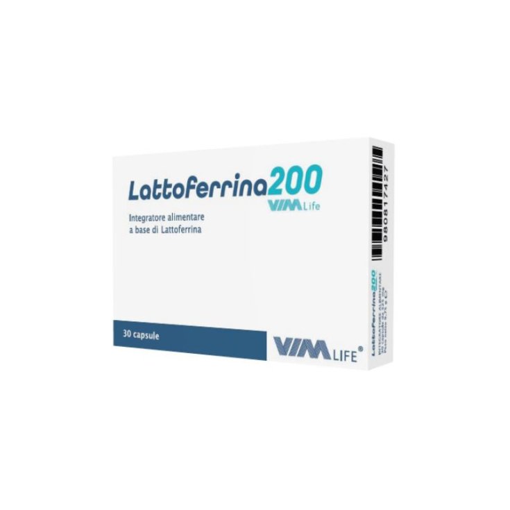 Lactoferrin 200 VIM Life 30 Capsules