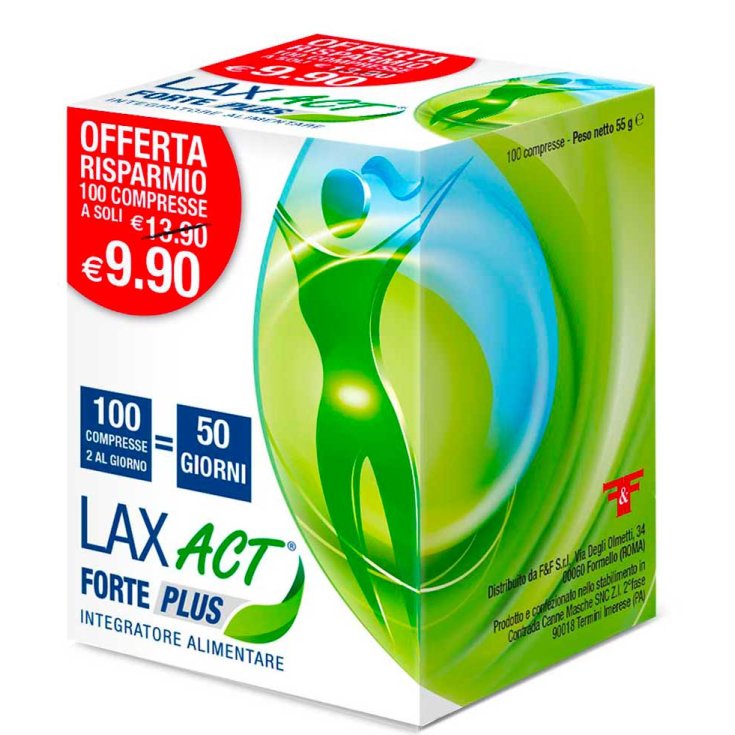 Lax Act Forte Plus F&F 100 Tablets