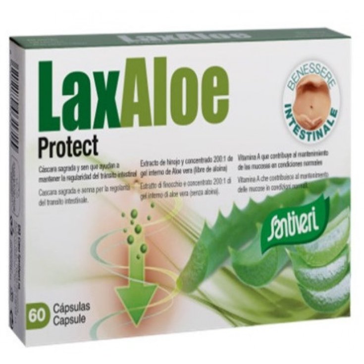 LaxAloe Protect Santiveri 60 Vegetable Capsules