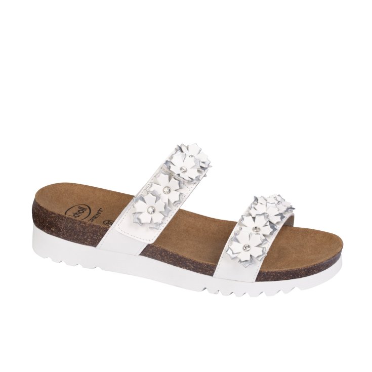 Letizia Scholl® Sandal Woman Bioprint® White Size 38