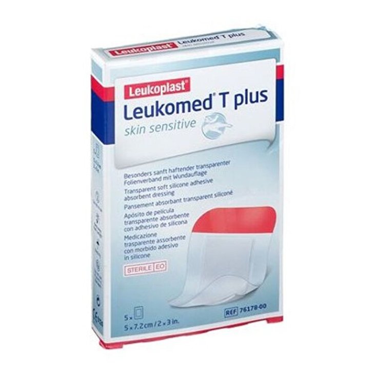 Leukomed T Plus Skin Sensitive Leukoplast 5X7,2cm