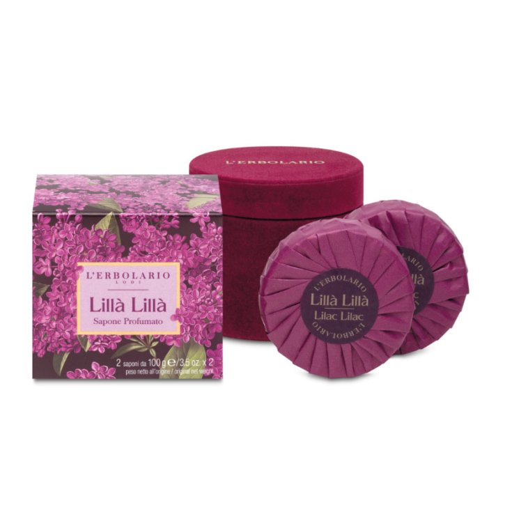 Lilac Lilac Perfumed Soap L'Erbolario 2 Soaps