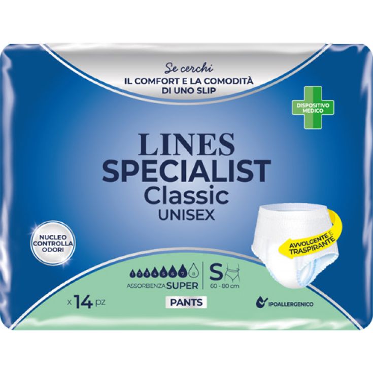 LINES Specialist Classic Pants SUPER Size S 14 Pieces