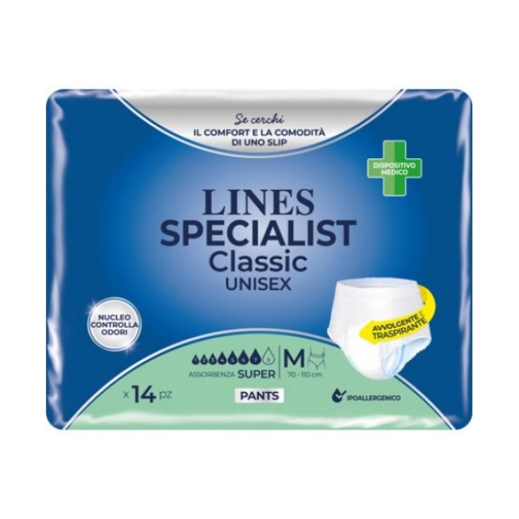 Lines Specialist Classic Pants SUPER Size M 14 Pieces