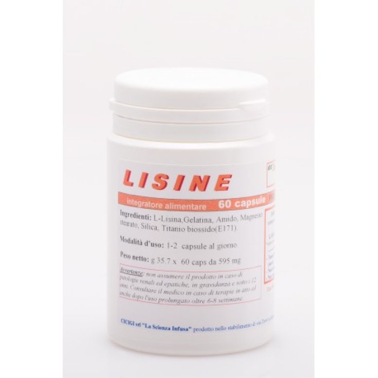 Lysine The Science Infused 60 Capsules