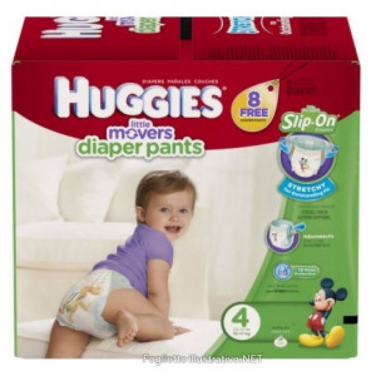 Little Movers Diaper Pants Huggies® Diapers 15 Diapers Size 4