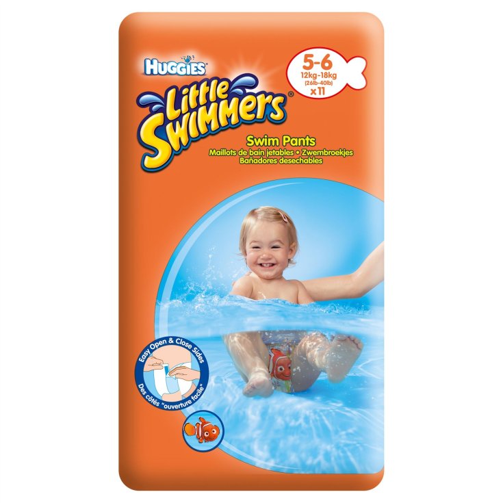 Little Swimmers Huggies® Unisex Diapers Size L 11 Pieces
