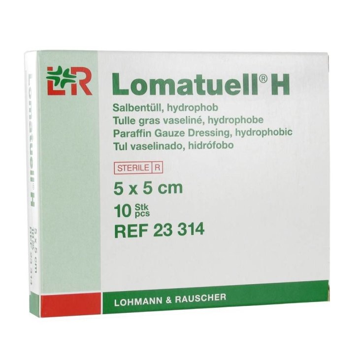 Lomatuell H 5x5cm Lohmann & Rauscher 10 Gauze
