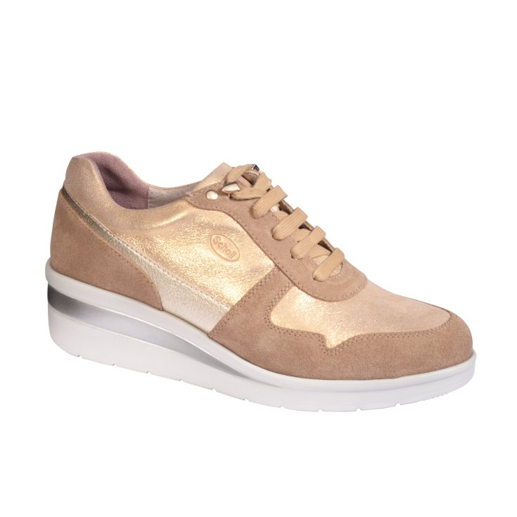 Lory Summer Scholl® Women's Gold Memory Cushion® Sneakers Size 40