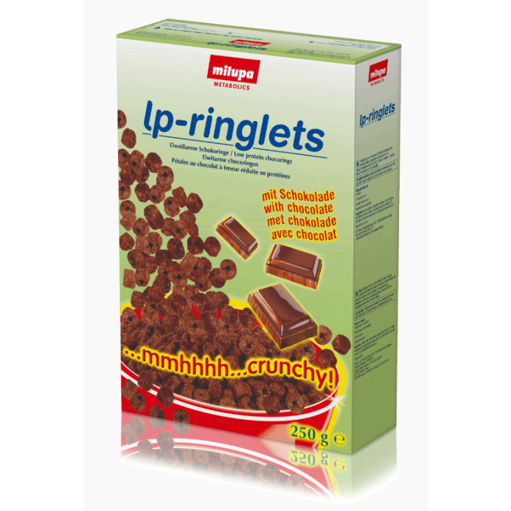 Lp-Ringlets Chocolate Cereals Milupa Metabolics 250g