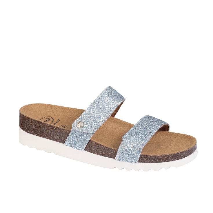 Lusaka Scholl® Sandal Woman Bioprint® Light Blue Size 38