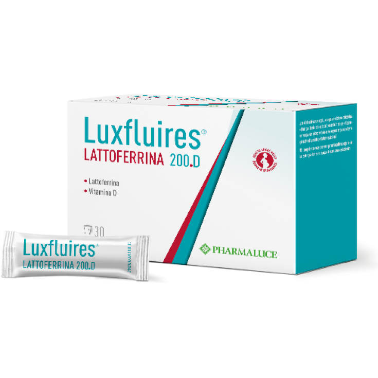Luxfluires Lactoferrin 200.D Pharmaluce 30 Stick