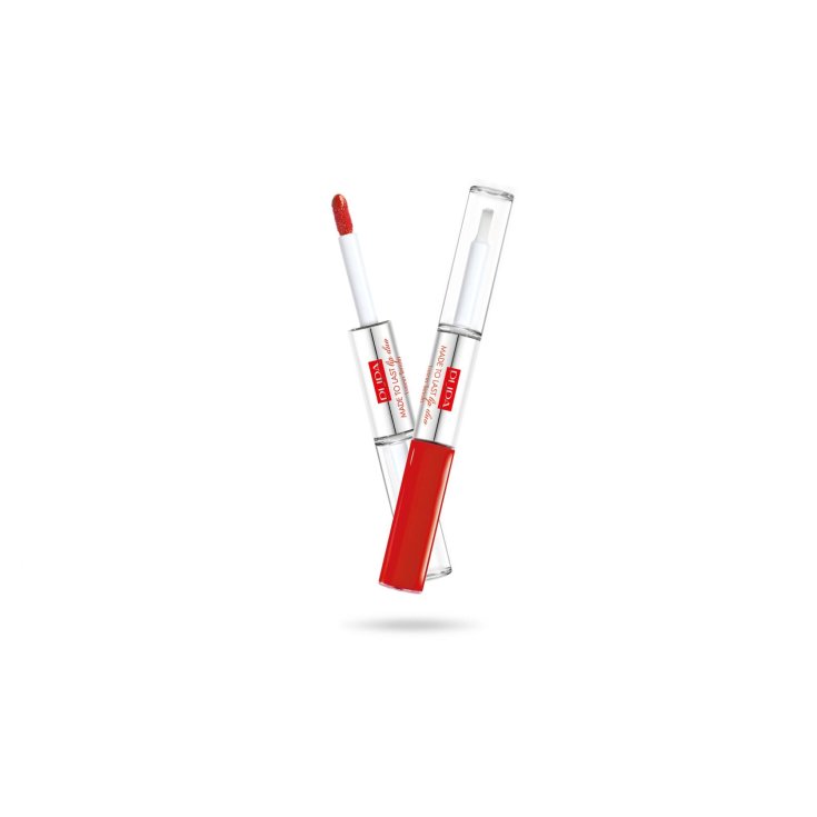 Made To Last Lip Duo 018 Imperial Red PUPA Milano 1 Lipstick