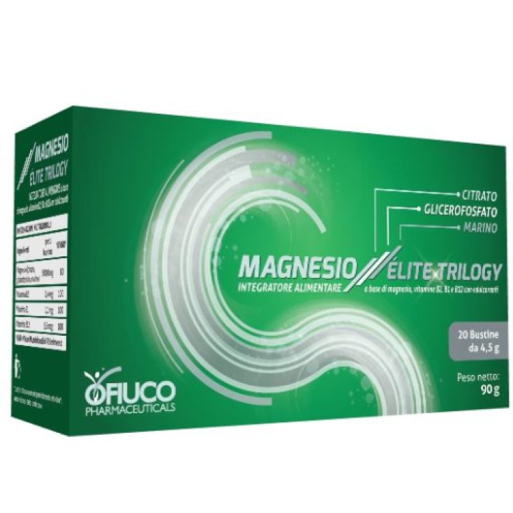 Magnesium Elite Trilogy Ofiuco Pharmaceuticals 20 Sachets