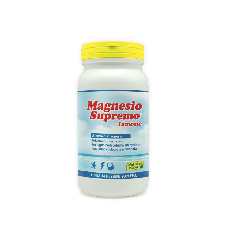 Supreme Magnesium Lemon Natural Point 150g Supreme Wellness Line