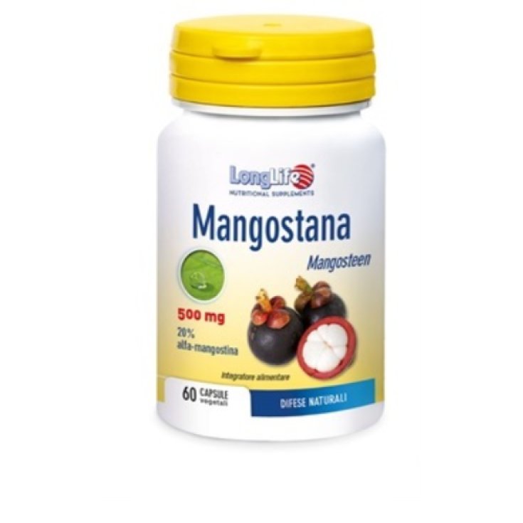 Mangostana 500mg LongLife 60 Vegetarian Capsules