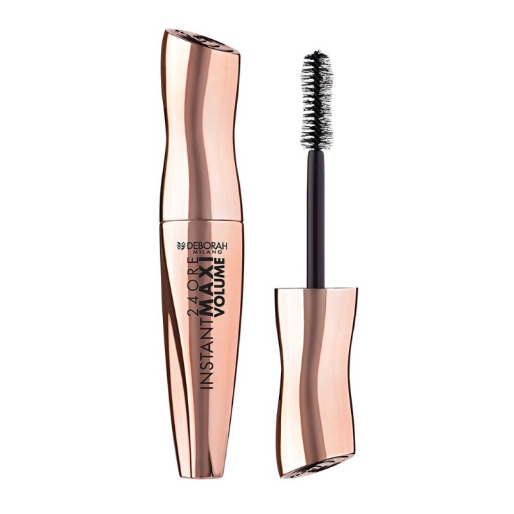 MASCARA 24 HOURS INSTANT MAXI VOLUME Black DEBORAH Milano 12ml