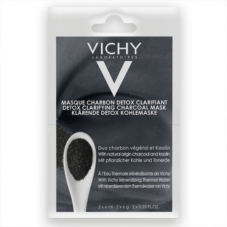 Vichy Purifying Detox Charcoal Mask 2x6ml
