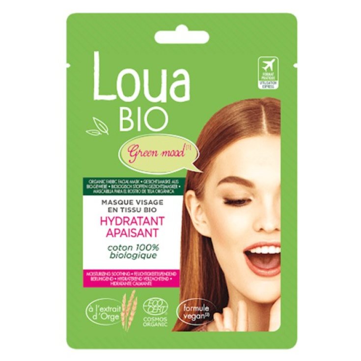 Loua Bio Moisturizing Protective Face Mask 1 Piece