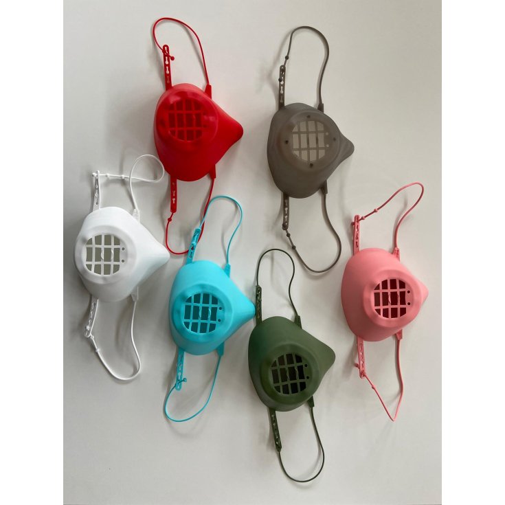 Protection Mask In TNT Smoky Gray Color + 5 Filters Protection Mask In TNT Smoky Gray Color + 5 Filters