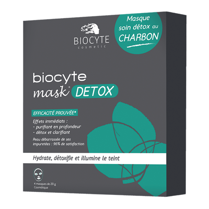 Mask Detox Biocyte 4 Single-dose Sachets of 20g