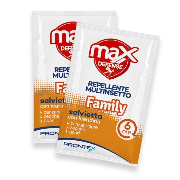 Max Defense Family Prontex Wipe 12 Pieces