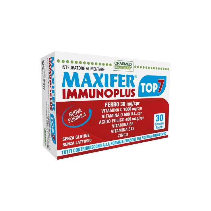 Maxifer Immunoplus Top 7 Crasmed Pharma 30 Tablets