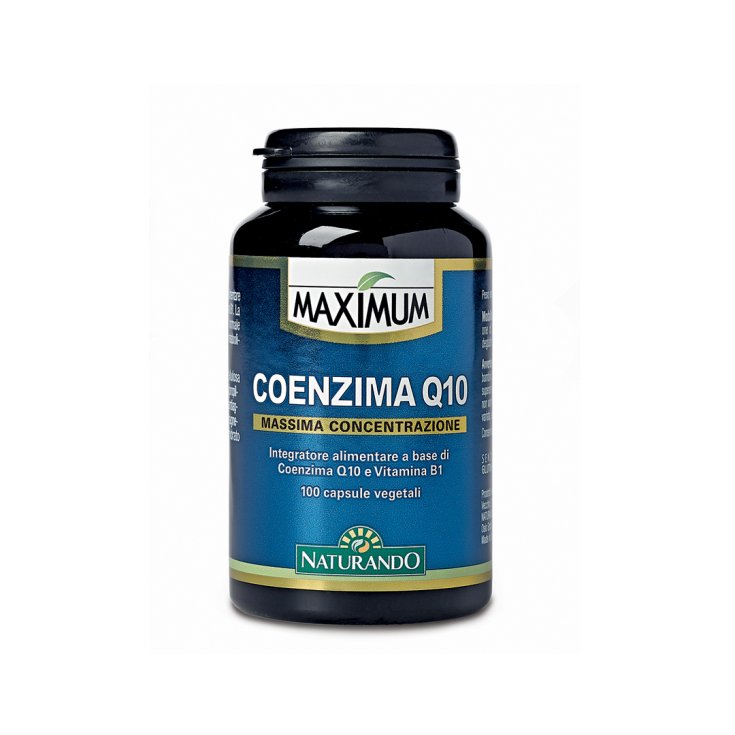 Maximum Coenzyme Q10 Naturando 100 Capsules