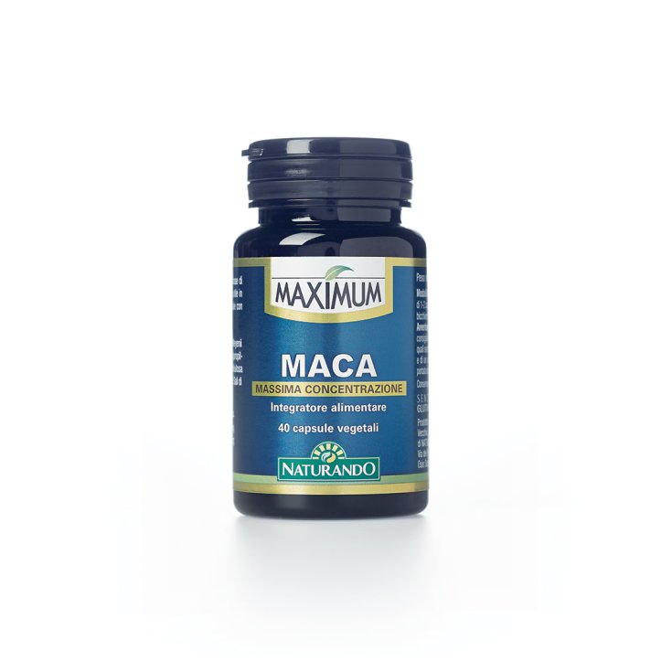 Maximum Maca Naturando 40 Vegetable Capsules