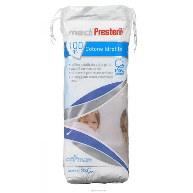 Medipresteril Corman Hydrophilic Cotton 100g