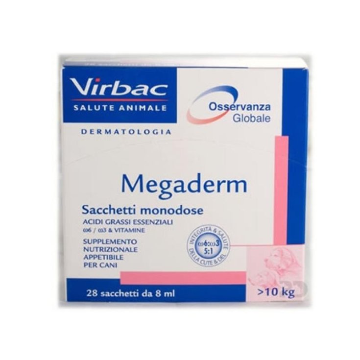 Megaderm Virbac 22 Sachets Of 8ml