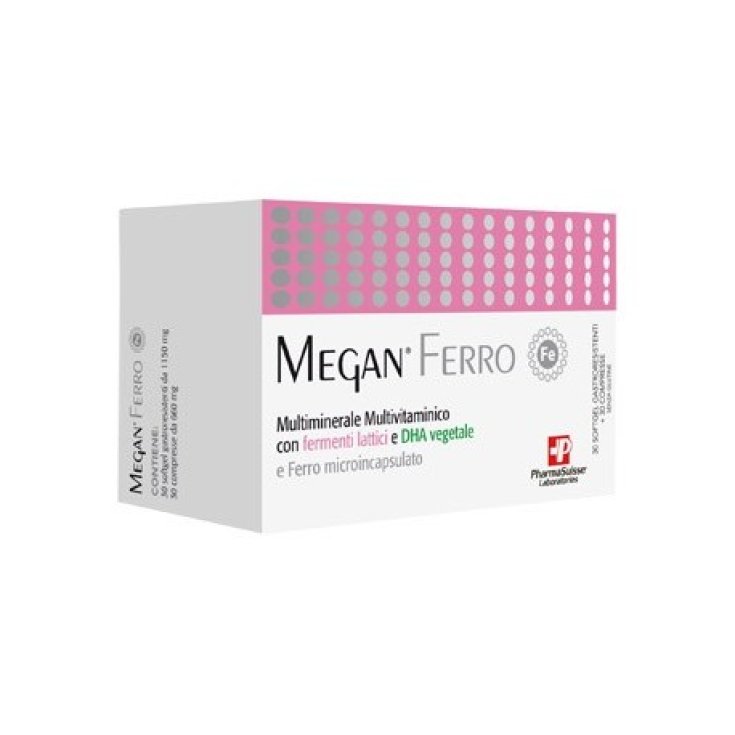 Megan Ferro PharmaSuisse 30 Softgels + 30 Tablets