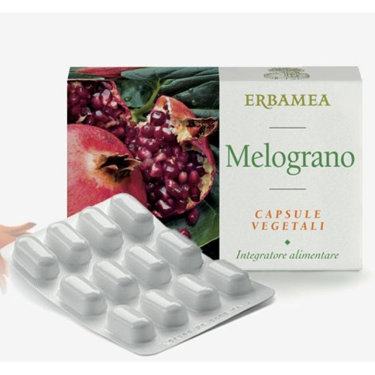 Pomegranate Erbamea 24 Vegetarian Capsules Pomegranate Erbamea 24 Vegetarian Capsules