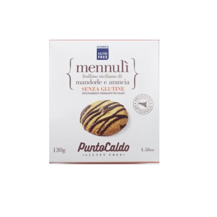 Mennulì Sicilian Shortbread With Almonds And Orange Hot Point 130g