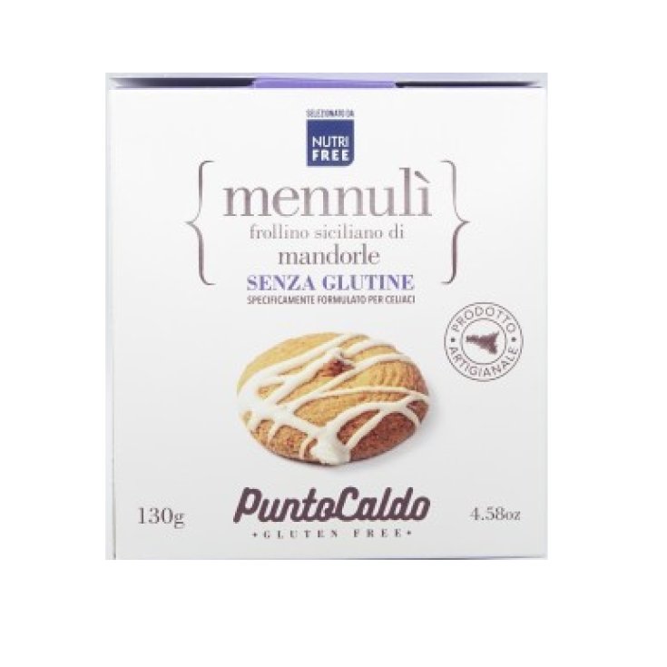 Mennulì Sicilian Shortbread With Almonds Hot Point 130g