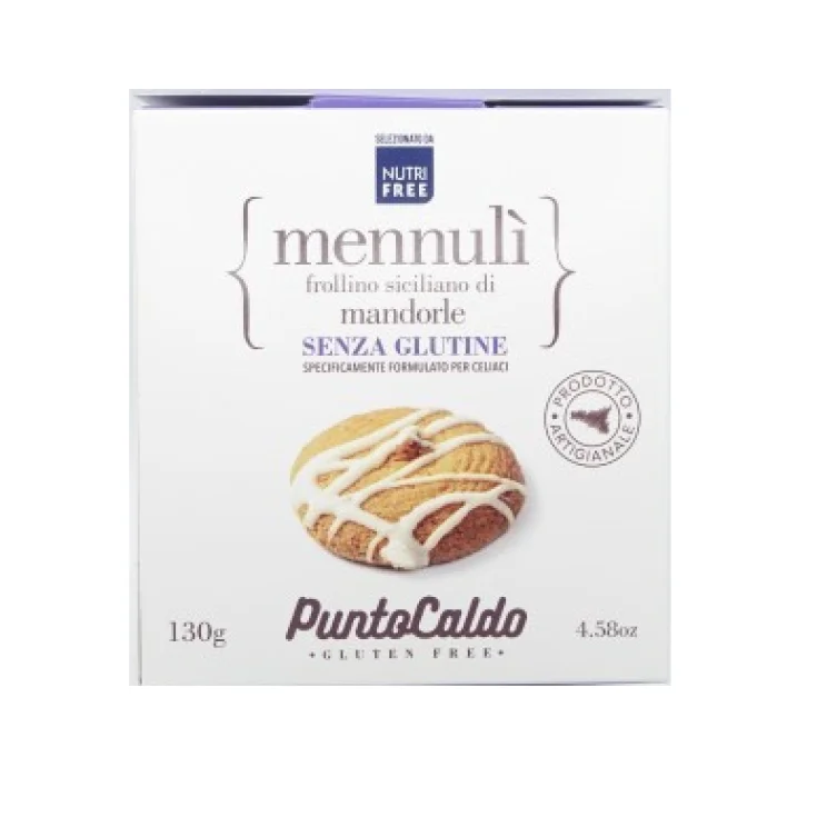 Mennulì Sicilian Shortbread With Almonds Hot Point 130g
