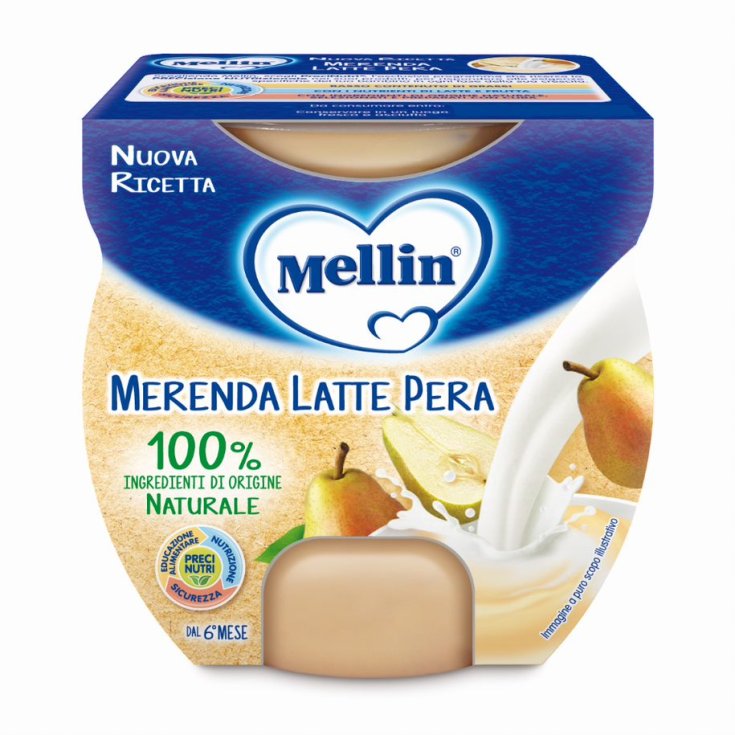 Pear Mellin Milk Snack 2x100g