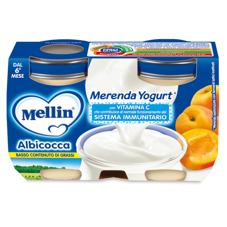 Apricot Mellin Yogurt Snack 2x120g