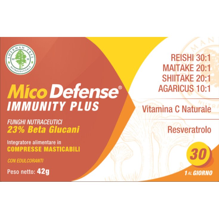 Micodefense® Immunity Plus Sherman Tree 30 Tablets