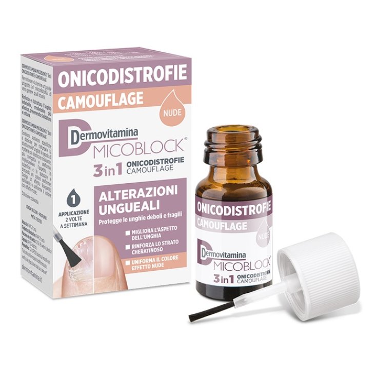 Micoblock 3 In 1 Onychodystrophies Camouflage Dermovitamina