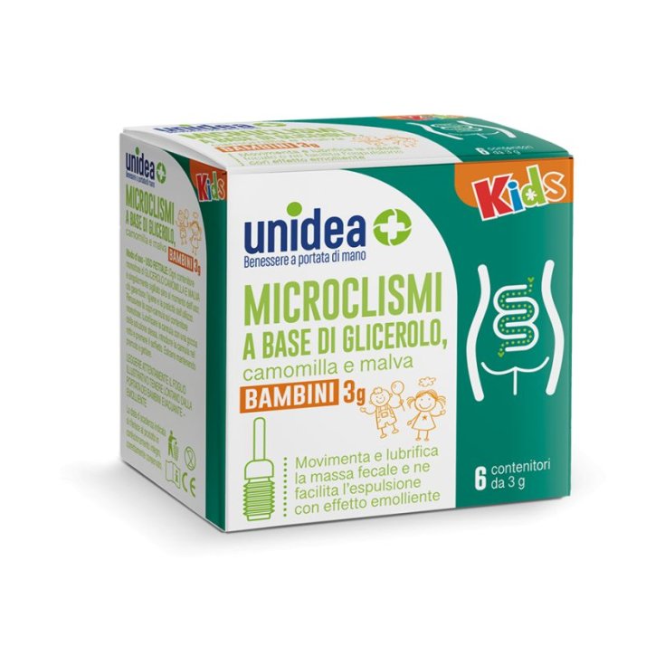 CHILDREN'S MICROCLISMES 6g unidea 6 Containers
