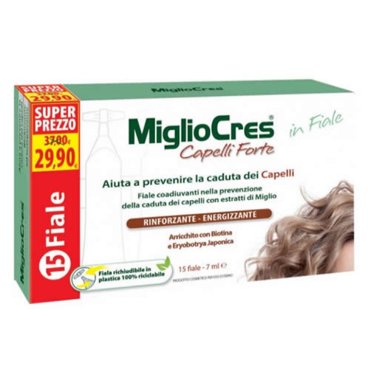 MiglioCres Capelli Forte 15 Vials Of 7ml