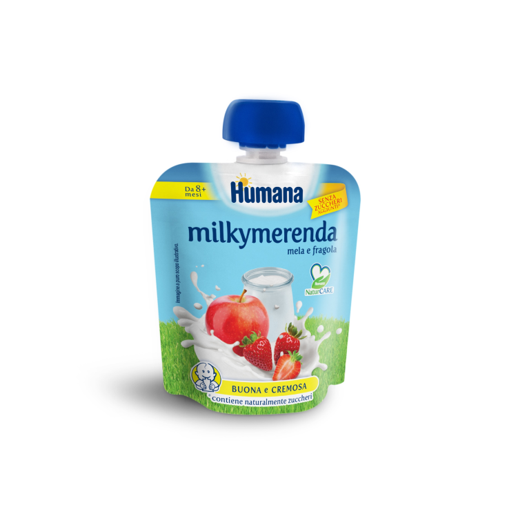 Milkymerenda Apple Strawberry Humana 100g