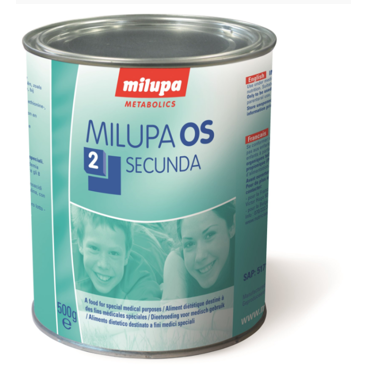 Milupa Os 2-Secunda Milupa Metabolics 500g