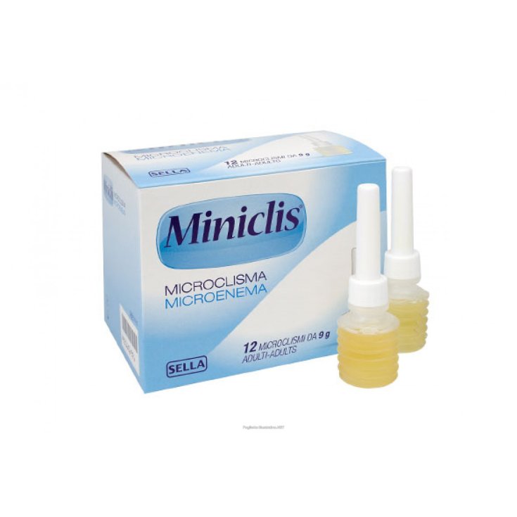 Miniclis 9g Saddle 12 Adult Micro-enemas