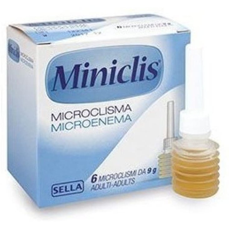 Miniclis Saddle 6 Micro-enemas From 9g