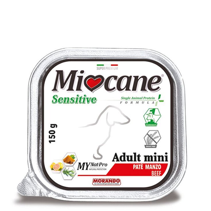 MioCane Sensitive Adult Mini Morando 150g Beef Patè