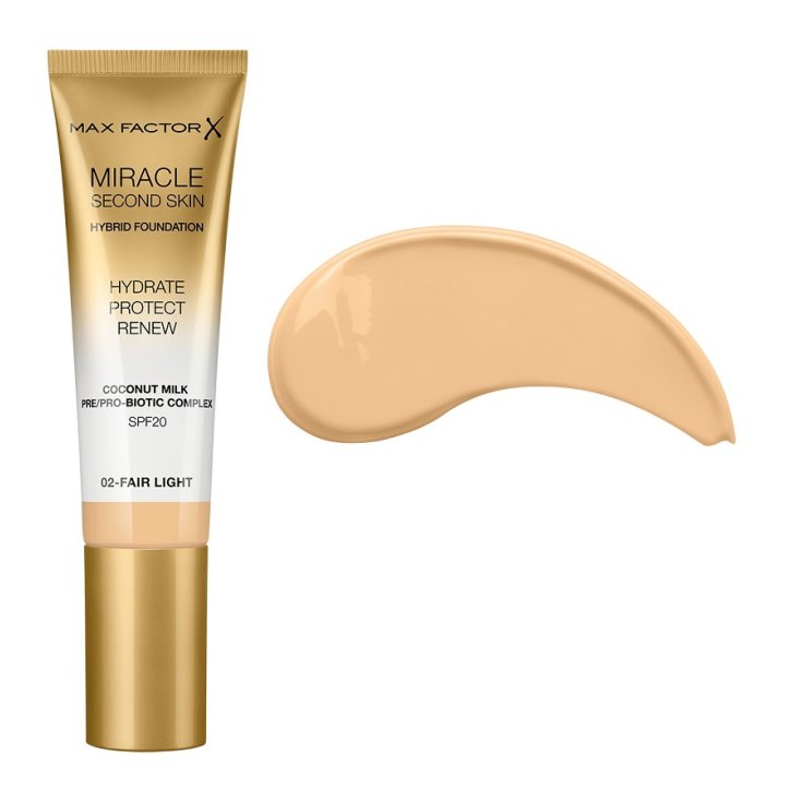 Miracle Second Skin MAX FACTOR 02 Fair Light 100ml