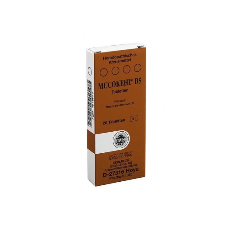 Mucokehl D5 Sanum 20 Tablets